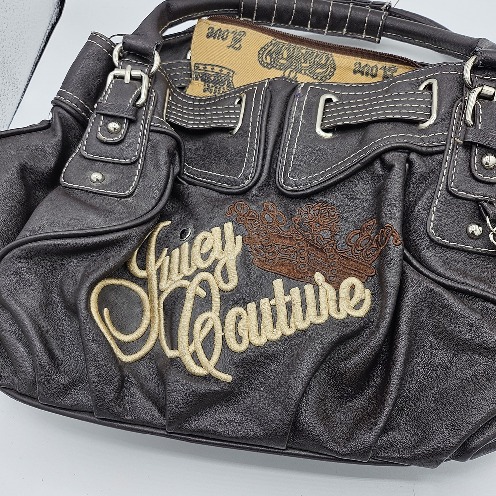 Juicy Couture Brown Leather Handbag
